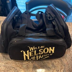 Willie Nelson & Family Music Collectible Duffel, Gym, Travel, Carry-on Bag NWOT